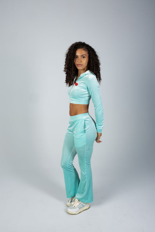 Tres Velour Sweatsuit (Bottom)