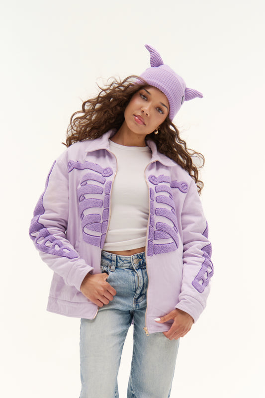 Purple Bone Jacket (Unisex) (PREORDER)