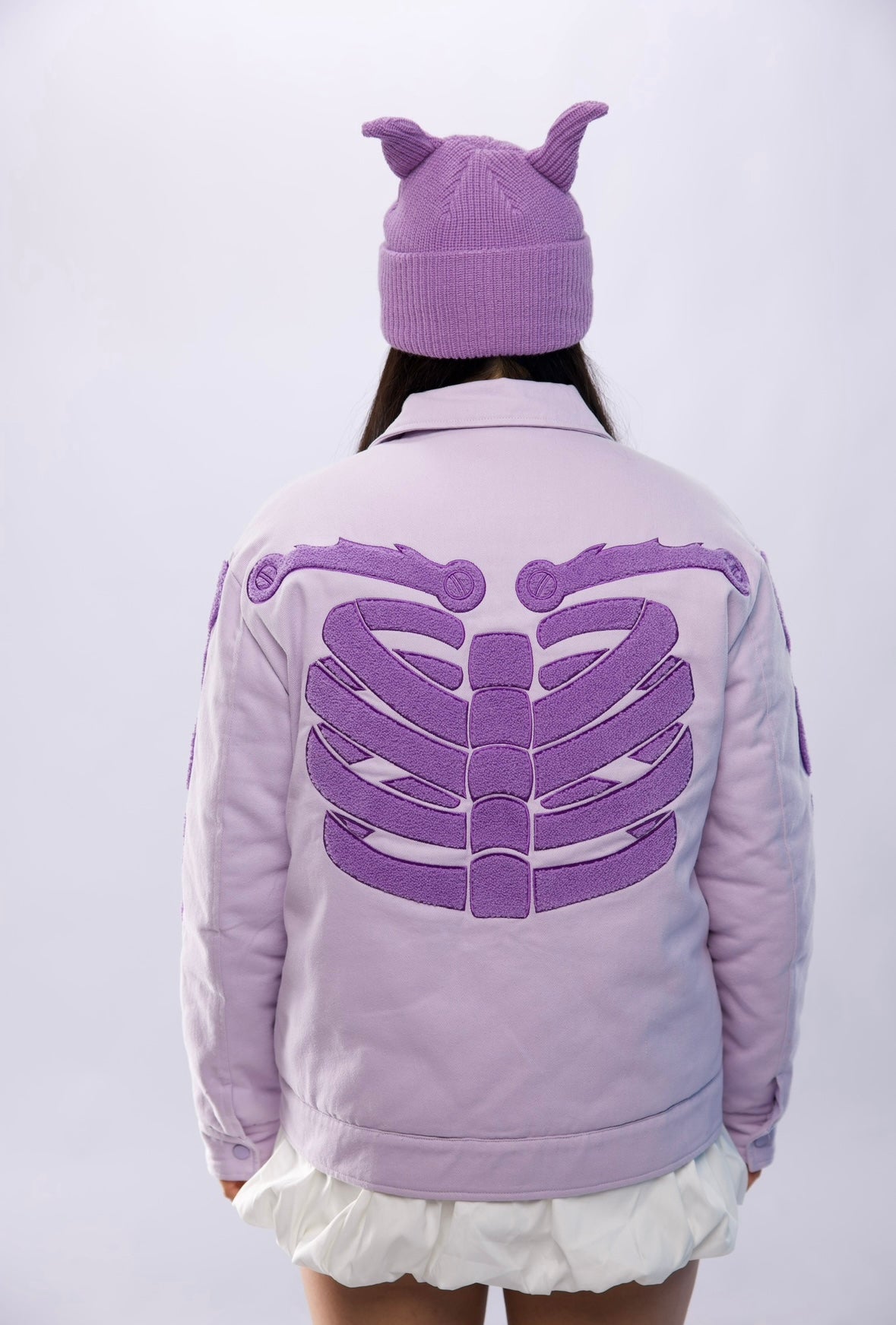 Purple Bone Jacket (Unisex) (PREORDER)
