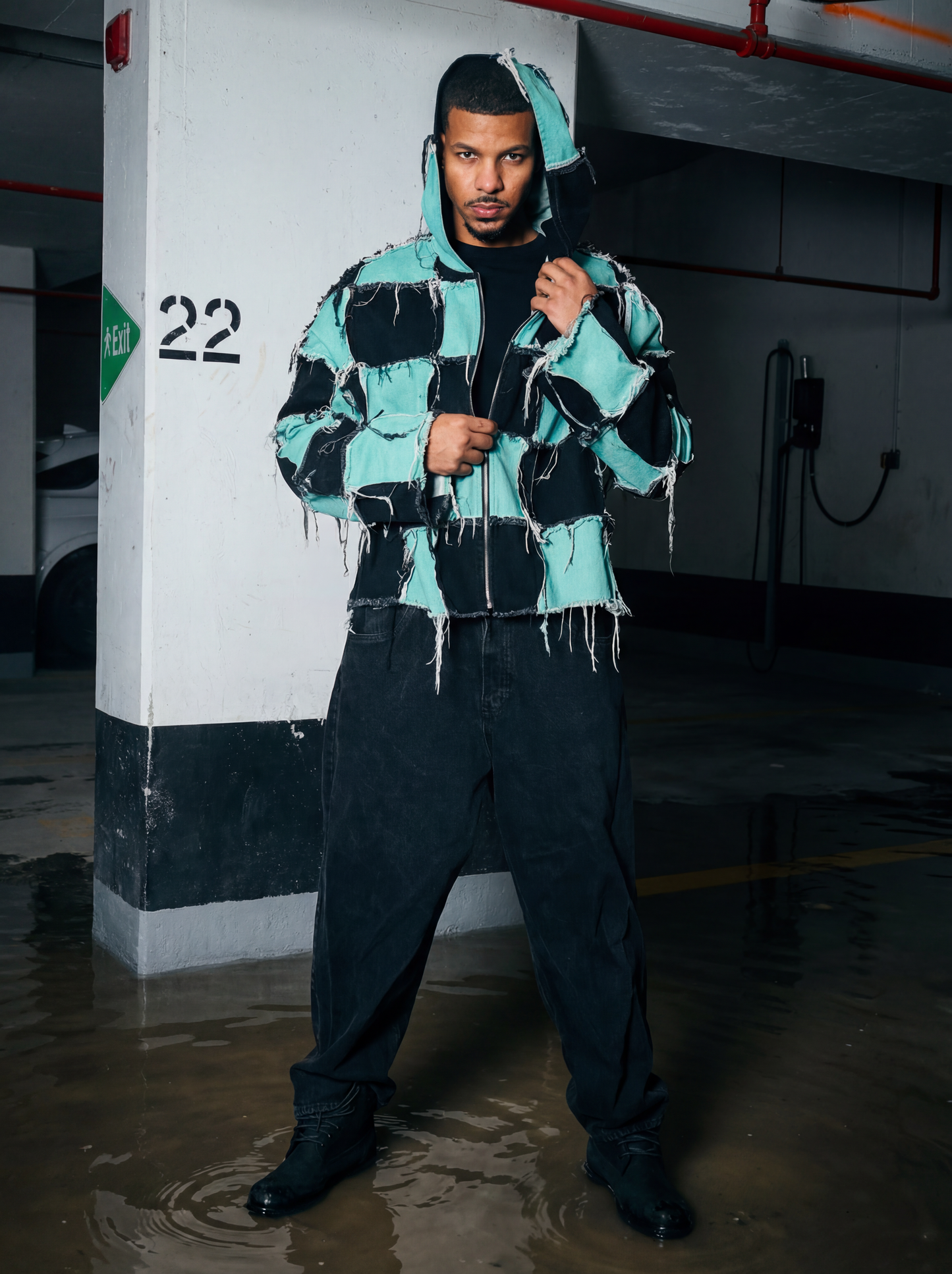 Checkered Hoodie