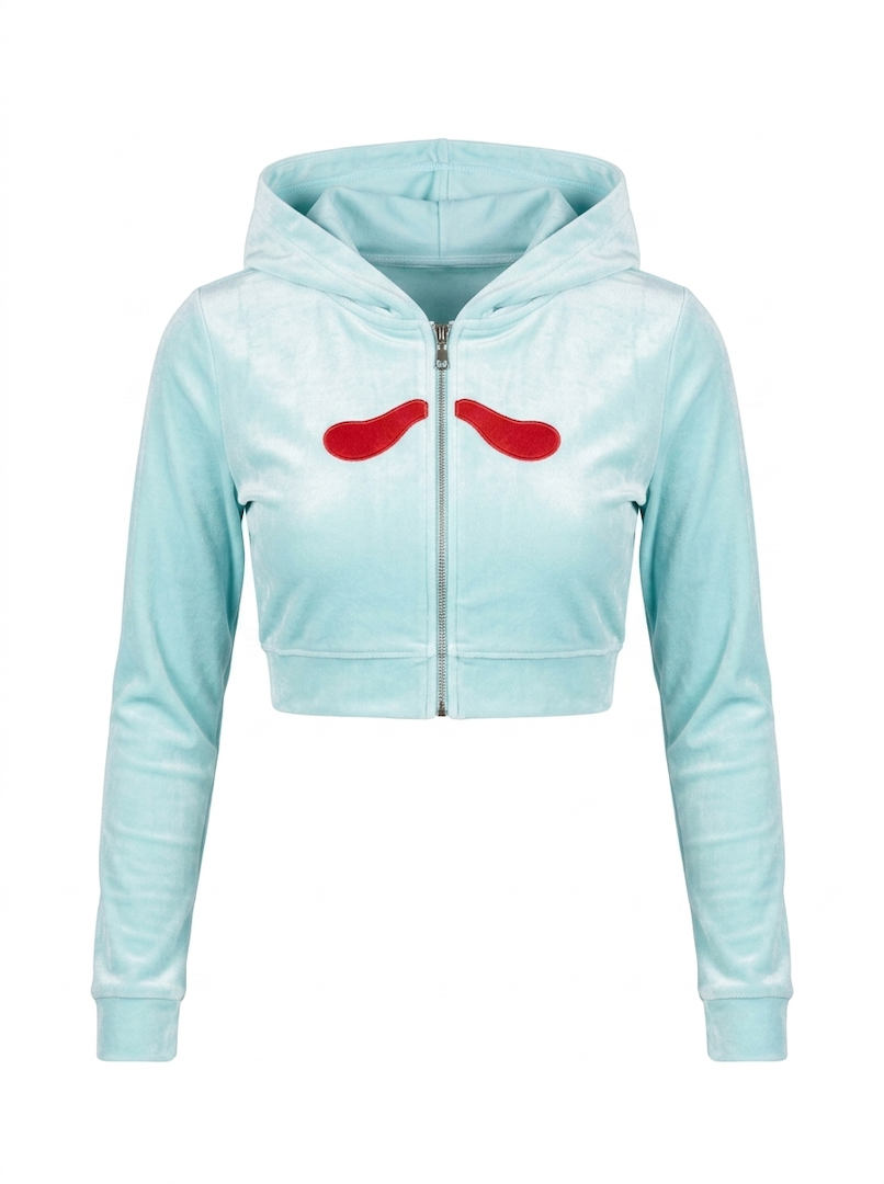 Tres Velour Sweatsuit (Top)